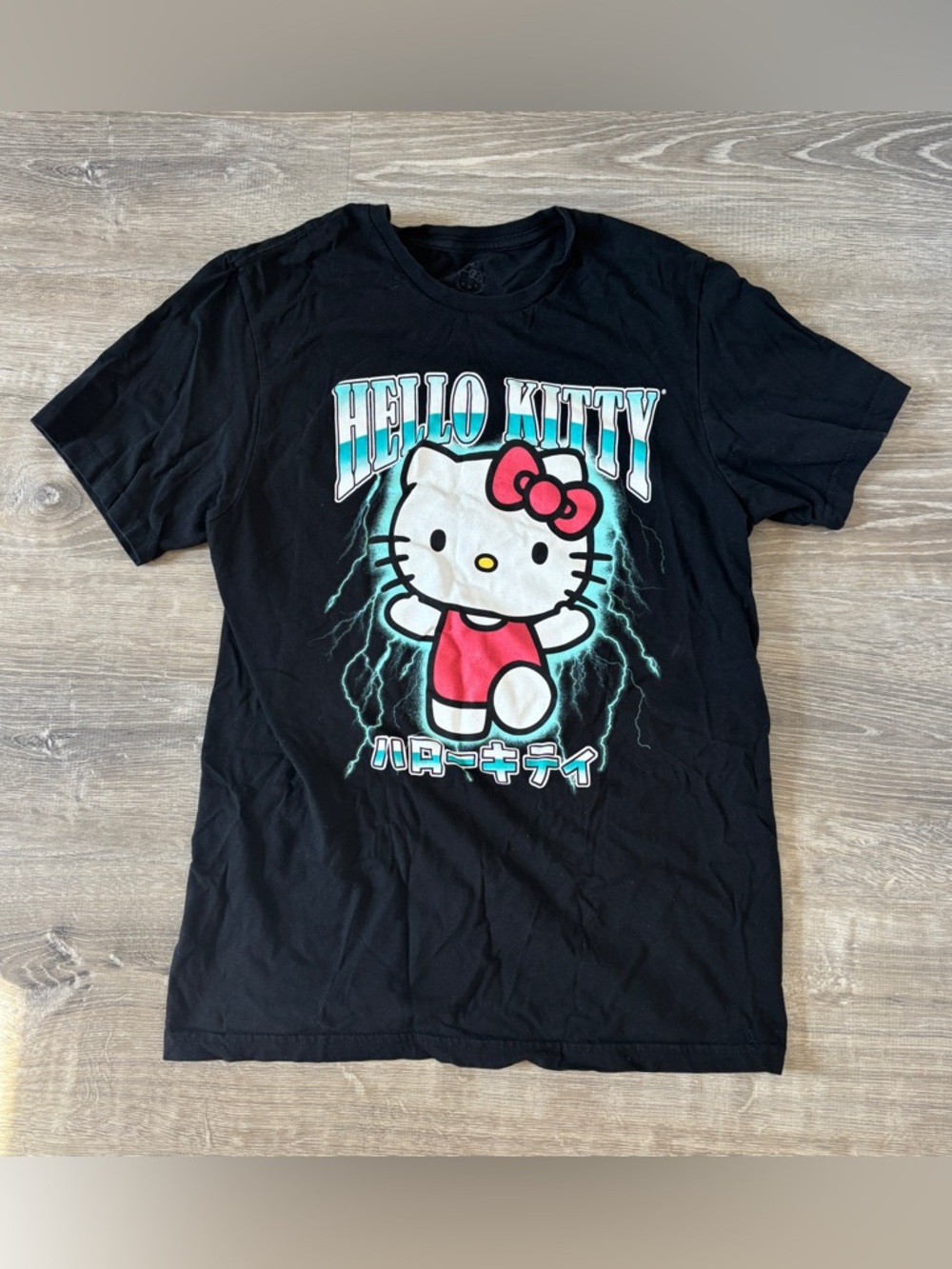 Hello Kitty Black Tee